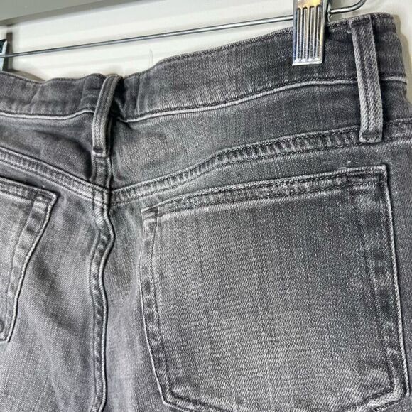 Frame Denim L’ Homme Skinny Jeans Faded Black Gray Denim - Picture 12 of 12